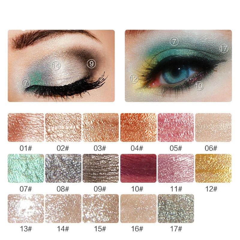 Kosmetický Rozjasňovač Očí Niceface Liquid Eyeshadow Diamond Shiny Glitter Eye Highlighter