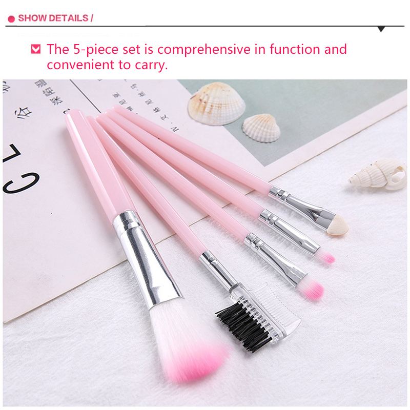 La Milee 20/5ks Štětců Na Make-up Sada Na Pro Oční Stíny Pudr Na Linky Řasy Lip Make Up Brush Cosmetic Beauty Tool Kit Hot