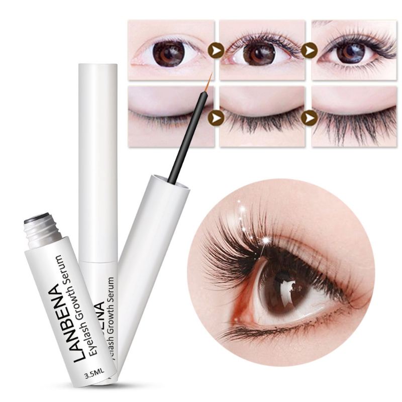 Lanbena Sérum Pro Růst Řas Tekuté Řasy Enhancer Eye Curling Thick Lengtheni