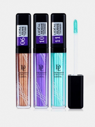 Lideal Liquid Eyeshadow Makeup Glitter Eyes Waterproof Pigments Barva Bílého Zlata Třpyt Značka Eye S