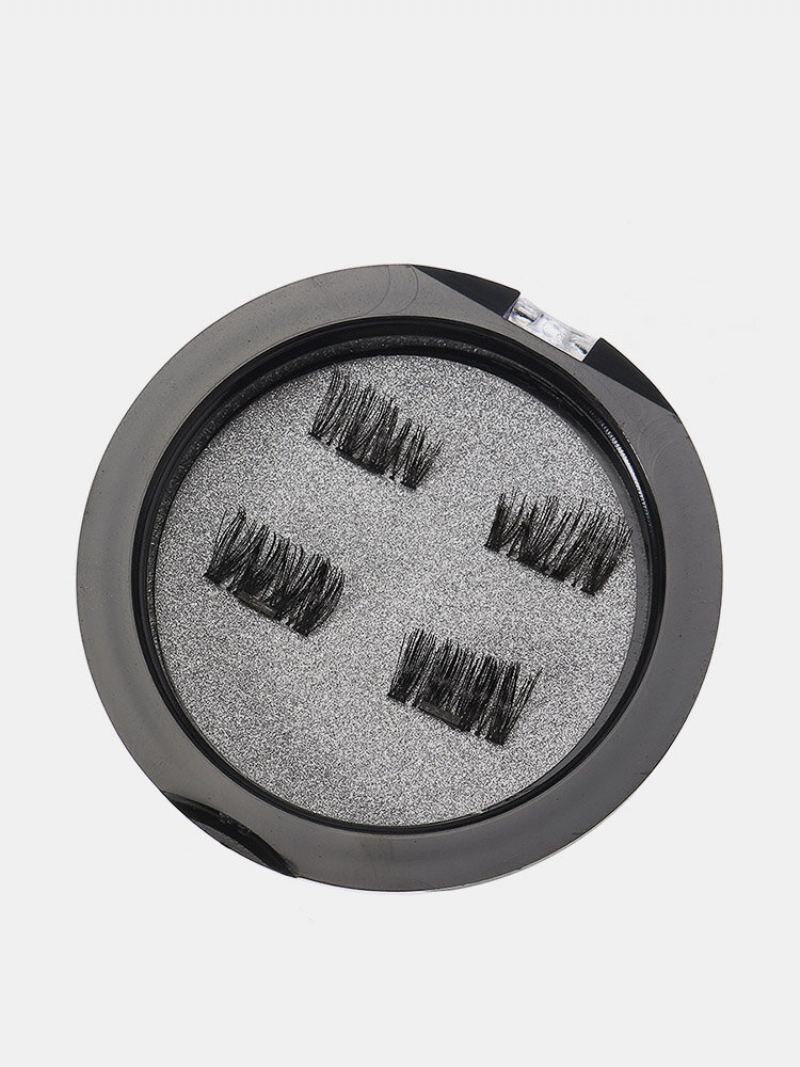 Magnetické Oční Řasy Opakovaně Použitelné Ultratenké Černé Tlustší 3d Make-up Umělých Řas S Magnetem