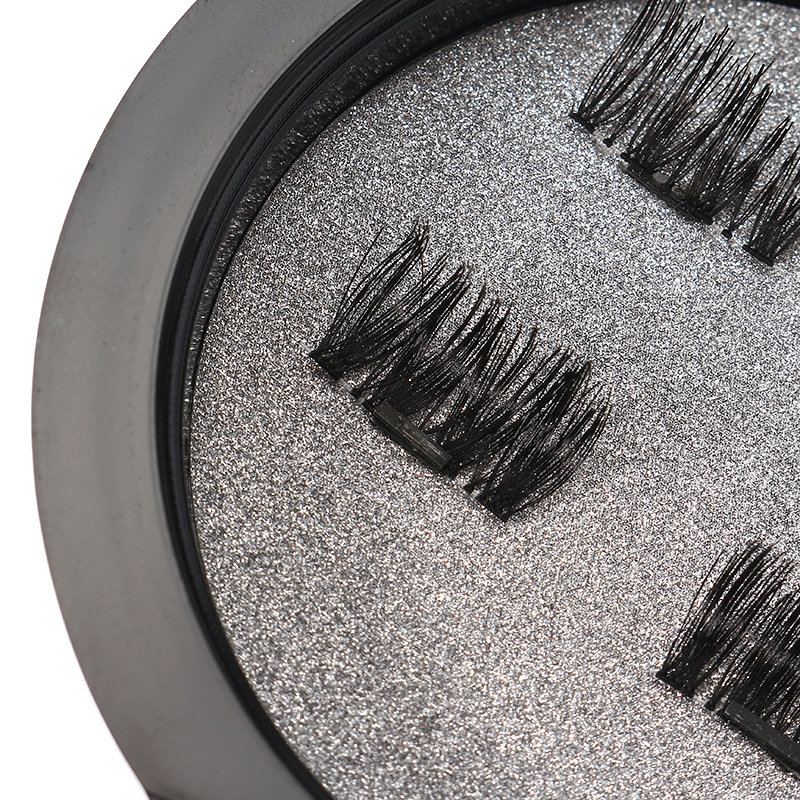 Magnetické Oční Řasy Opakovaně Použitelné Ultratenké Černé Tlustší 3d Make-up Umělých Řas S Magnetem