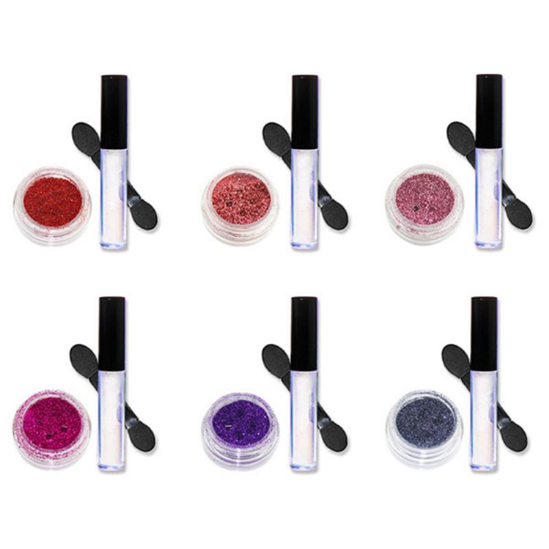 Make-up Glitter Eyeshadow Powder Cosplay Eye Shadow Lip Eyes Pigment Party