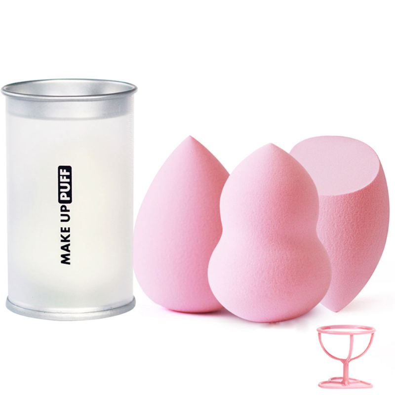 Make-up Powder Puff Dry Wet Three Shapes Houbička Makeup Tool Beauty Blender