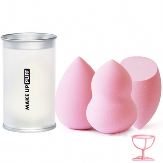 Make-up Powder Puff Dry Wet Three Shapes Houbička Makeup Tool Beauty Blender