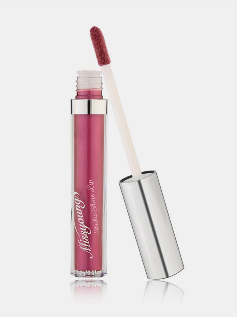 Missyoung Matná Tekutá Rtěnka Velvet Nude Pigment Lips Tint Beauty Sexy Metalický Lesk Na Rty