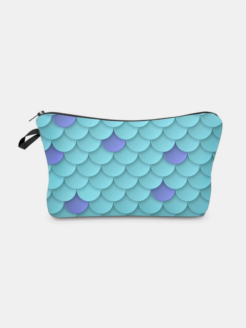 Multifunkční Přenosná Taška Na Make-up Fish Scale Women Travel Wash Storage Bag