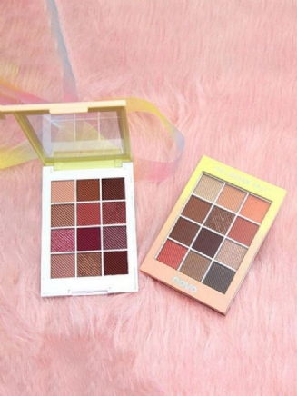 Paletka Matných Očních Stínů Rainbow Sugar Paleta Oční Make-up S Dlouhotrvajícími Očními Stíny Maple Leaf