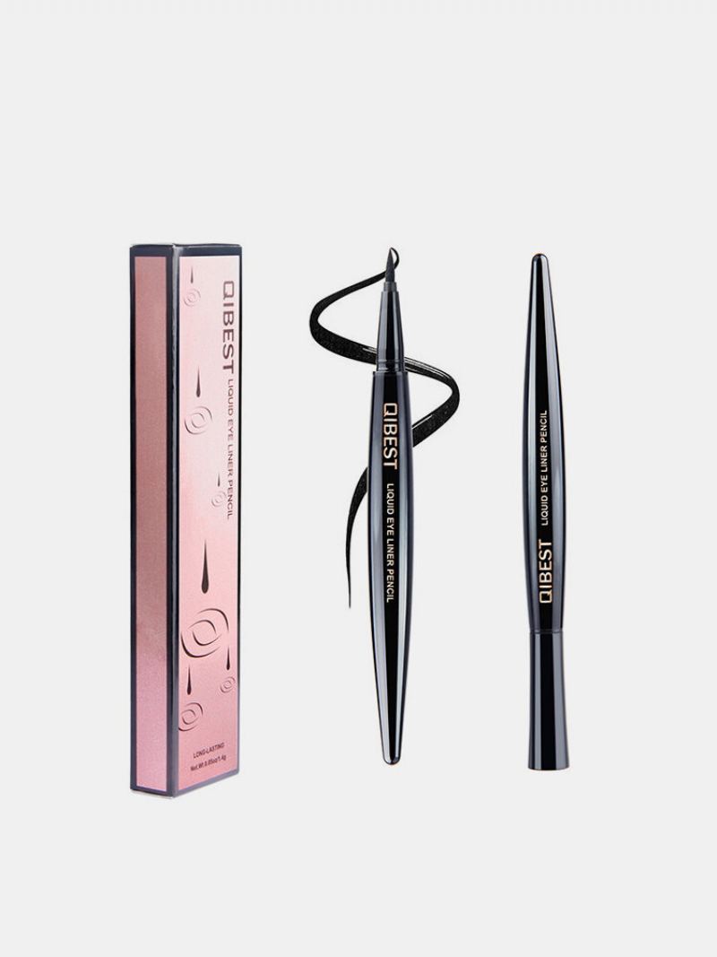 Quick Dry Matte Eyeliner Super Voděodolné Oční Linky Pen Smooth Black Liquid