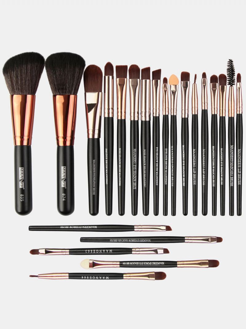 Sada 22 Ks Štětců Na Make-up S Očními Stíny Foundation Blush Blending Beauty Makeup Brush Tool