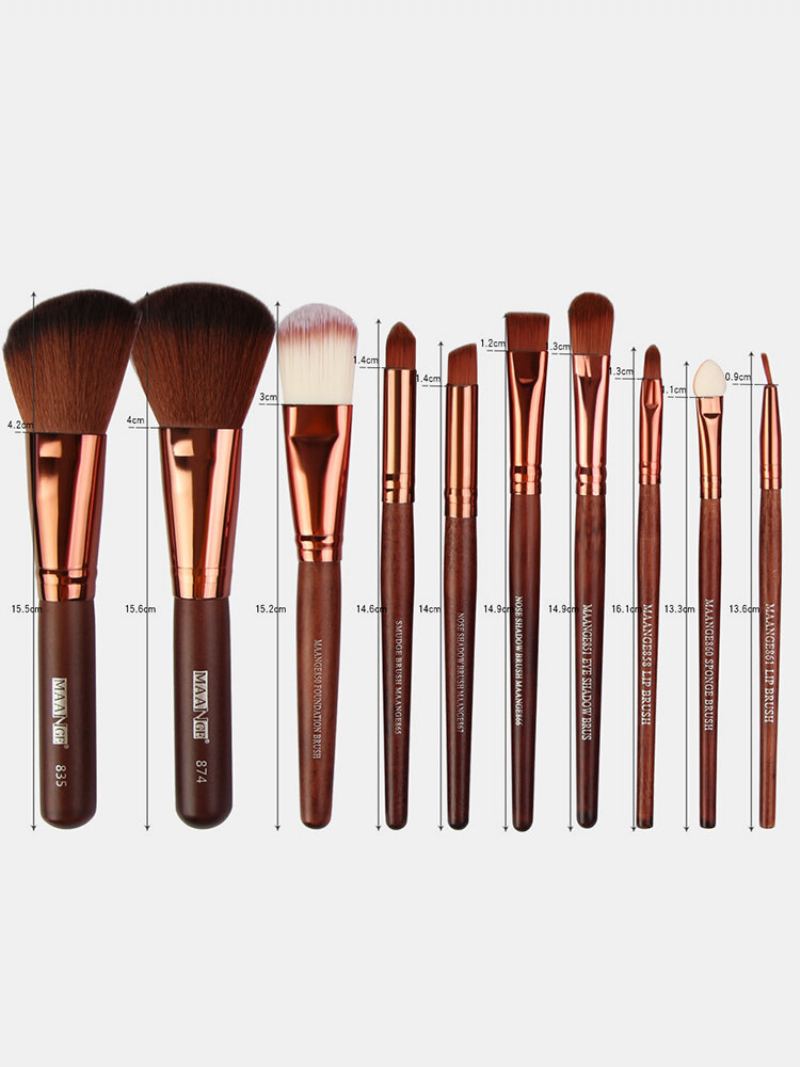 Sada 22 Ks Štětců Na Make-up S Očními Stíny Foundation Blush Blending Beauty Makeup Brush Tool