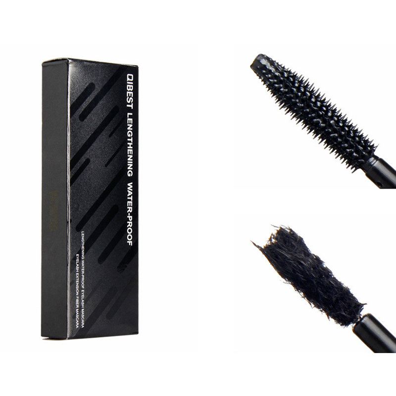 Sada 3d Fiber Mascara Waterproof Black Long-tring Curly Long Eyelash Beauty