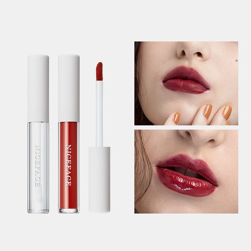 Sada 6 Barev Matných Rtěnek Lasting Waterproof Non-stick Cup Glaze Lipstick Gloss