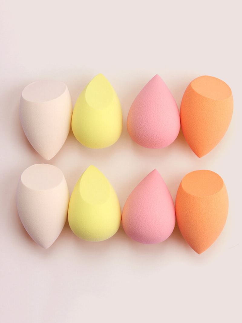 Sada 8 Ks Beauty Eggs Mokré Sušení Dual Purpose Sypký Pudrový Make-up Na Tvář