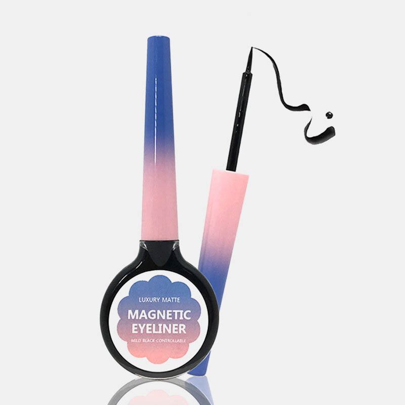 Sada Magnetických Umělých Řas Speciální Magnetické Oční Linky Liquid Easy Removal Trvalý Magnetický Make-up