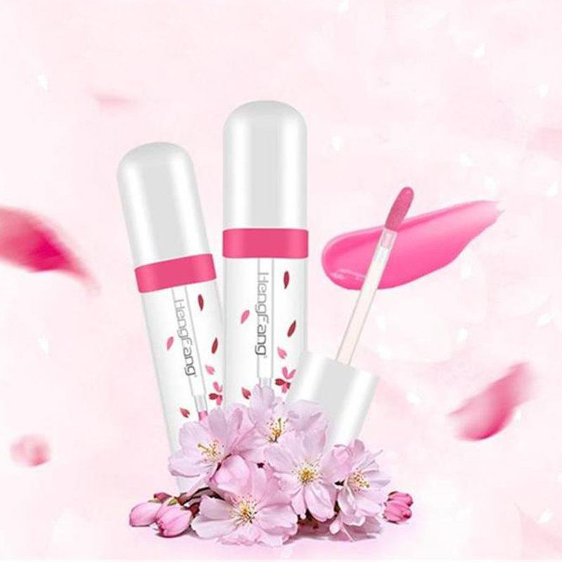 Temperature Cherry Tekutá Rtěnka Hydratační Měnící Barvu Lesk Na Rty Blossom Červený Na Rty Beauty