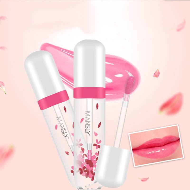 Temperature Cherry Tekutá Rtěnka Hydratační Měnící Barvu Lesk Na Rty Blossom Červený Na Rty Beauty