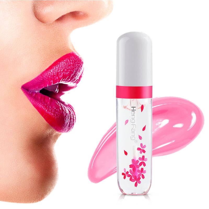 Temperature Cherry Tekutá Rtěnka Hydratační Měnící Barvu Lesk Na Rty Blossom Červený Na Rty Beauty