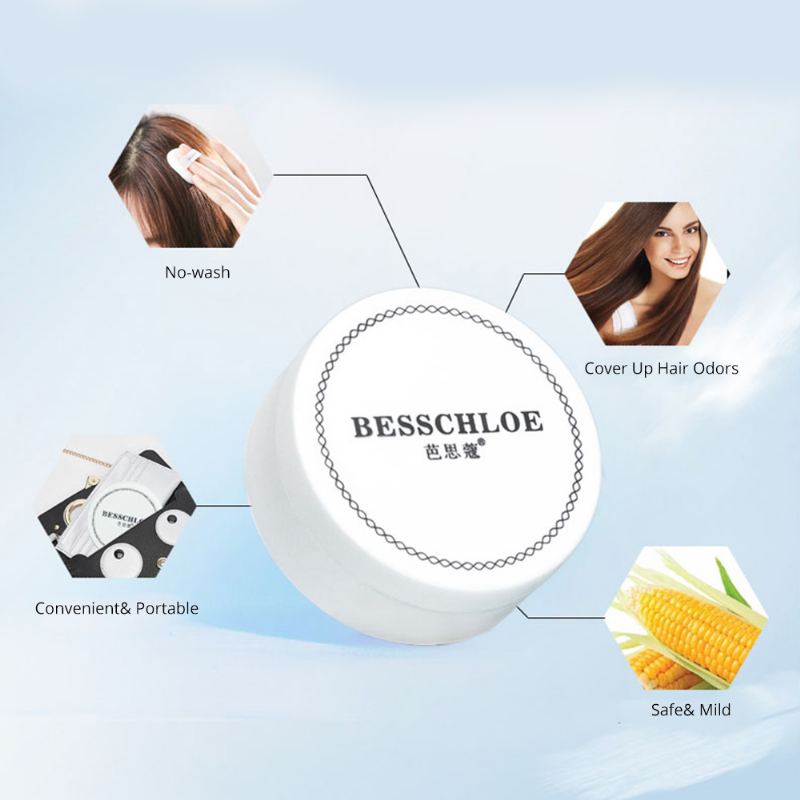 Travel Portable Hair Fluffy Powder Prach Tenké Vlasy Nesmývatelné Building Suché Čištění Zmatňující A Deolizující Jemný Pudr Pro Objem