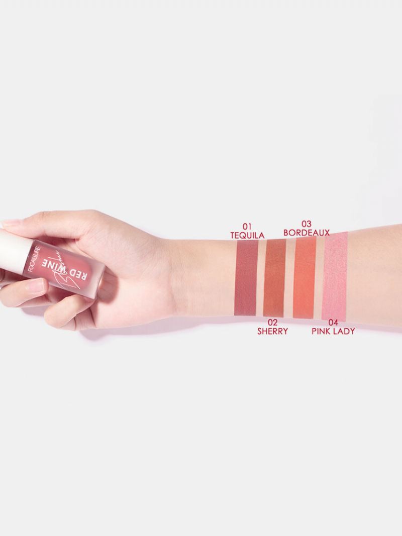 Tvářenka Liquid Blusher Contour Makeup Matte Dlouhotrvající Rozjasňující Rouge Blush