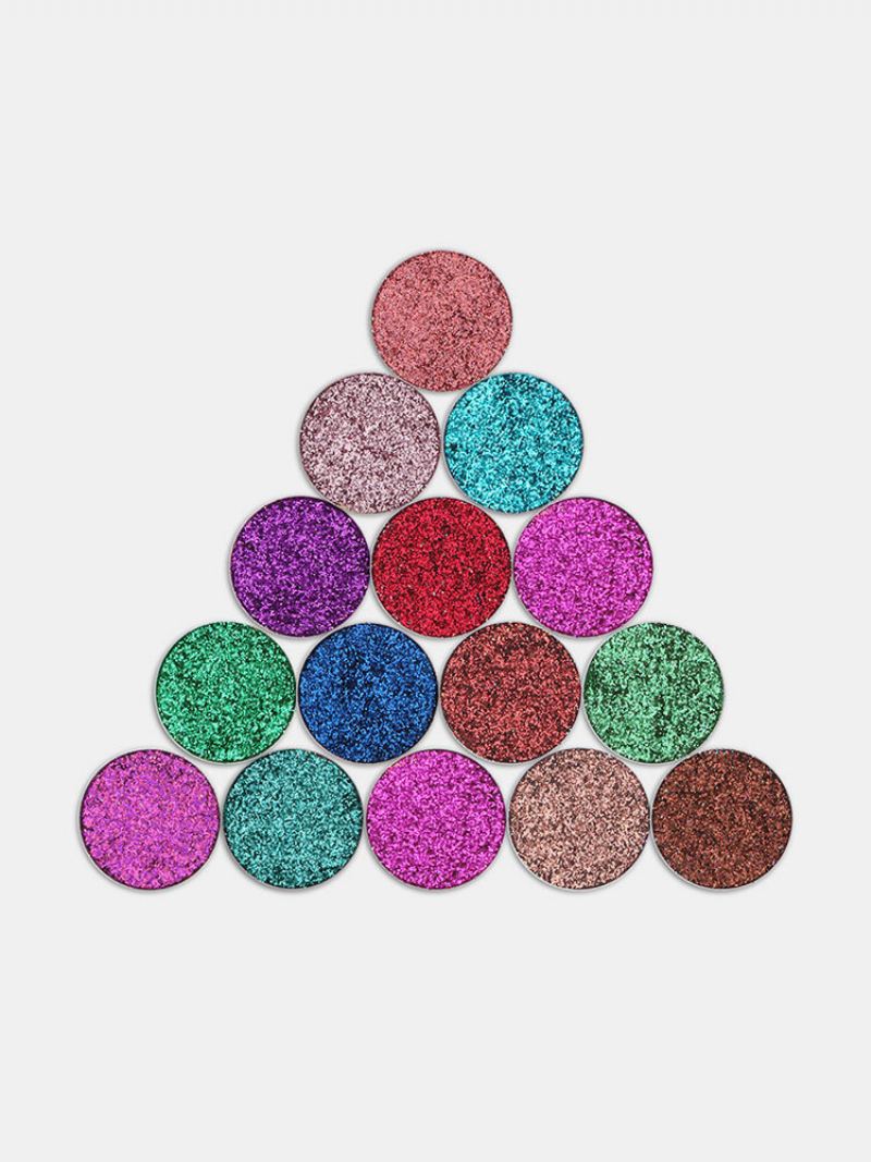 Tz Lisované Glitters Single Eyeshadow Diamond Rainbow Eyes Make Up Cosmetics