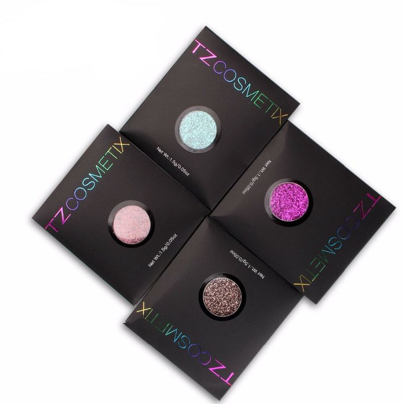 Tz Lisované Glitters Single Eyeshadow Diamond Rainbow Eyes Make Up Cosmetics