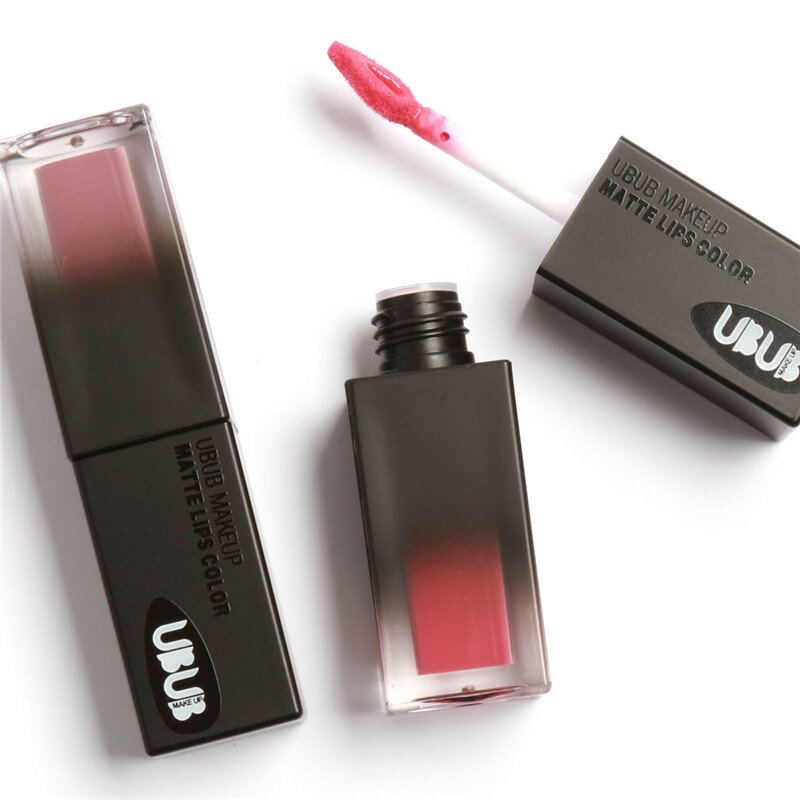 Ubub Matte Lip Gloss Waterproof Beauty Makeup Tekutá Rtěnka 10 Barev