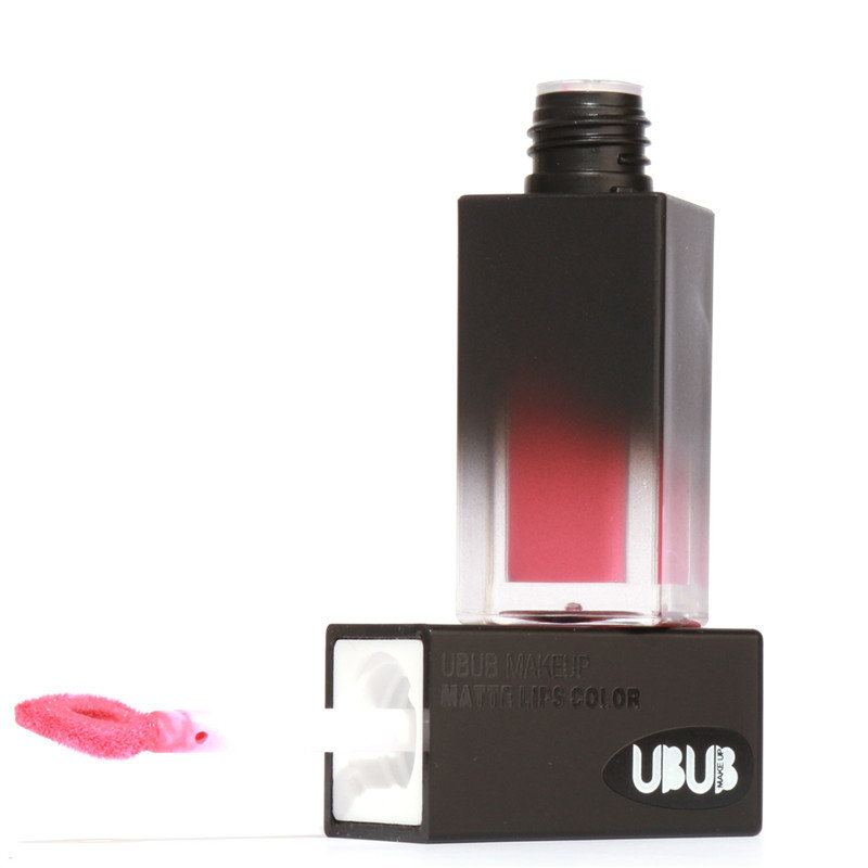 Ubub Matte Lip Gloss Waterproof Beauty Makeup Tekutá Rtěnka 10 Barev