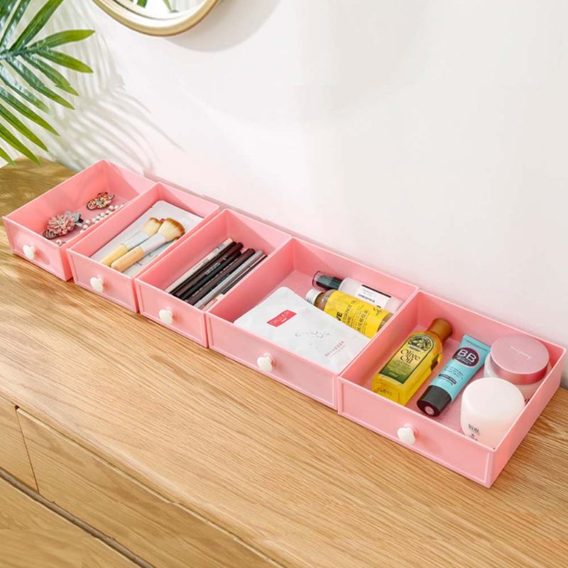 Zásuvka A Organizér Pro Ukládání Make-upu Pro Stolní Masku Rtěnka Makeup Tools Organizer