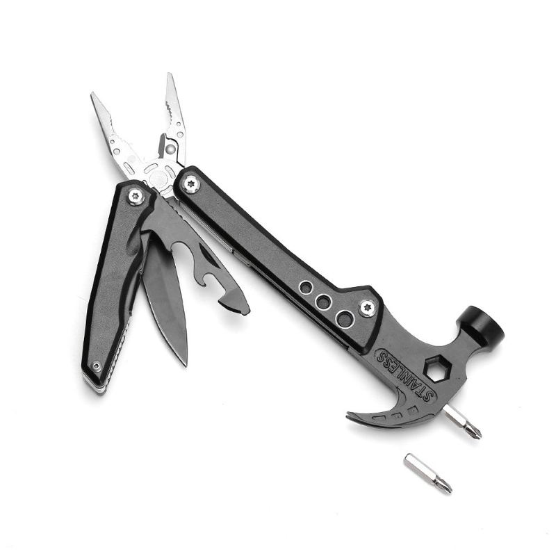 Multifunkční Kombinovaný Nástroj Edc Hammer Protable Folding Cutter Klíč Kleště Na Opravu