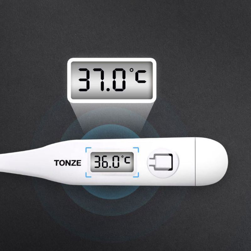 Tonze Dt-101a Domácí Lékařský Elektrický Tělesný Teploměr 60s Lcd Displej S Rychlým Měřením Baby Dospělý