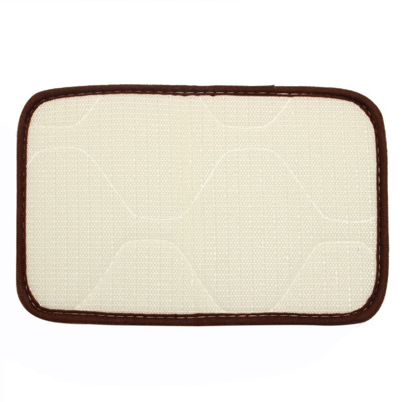 30x20cm Small Shape Protiskluzová Absorpční Coral Velvet Memory Foam Mat