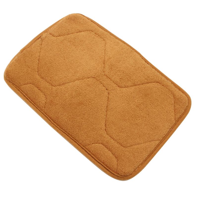 30x20cm Small Shape Protiskluzová Absorpční Coral Velvet Memory Foam Mat