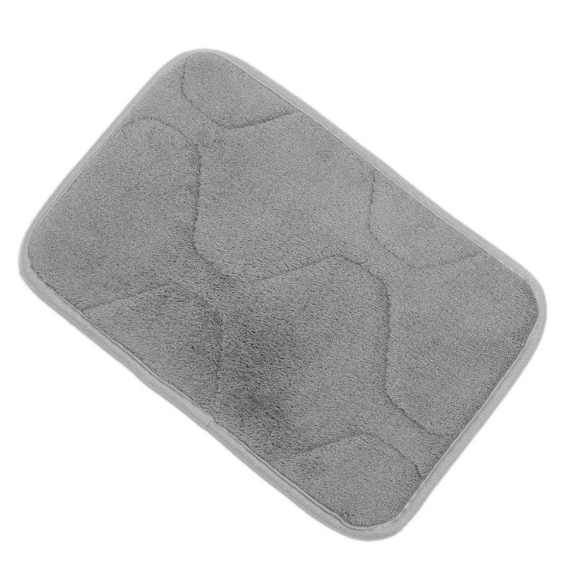 30x20cm Small Shape Protiskluzová Absorpční Coral Velvet Memory Foam Mat