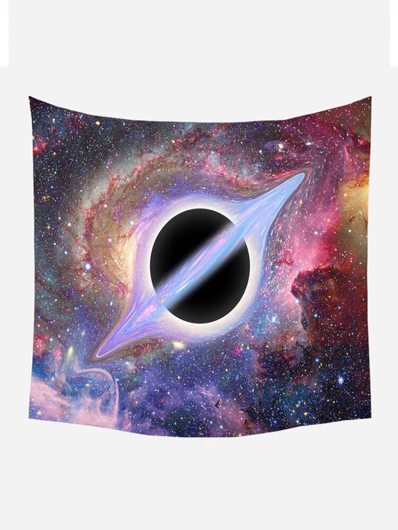 3d Vesmír Black Hole Galaxy Printing Tapiserie Domácí Obývací Pokoj Art Decor