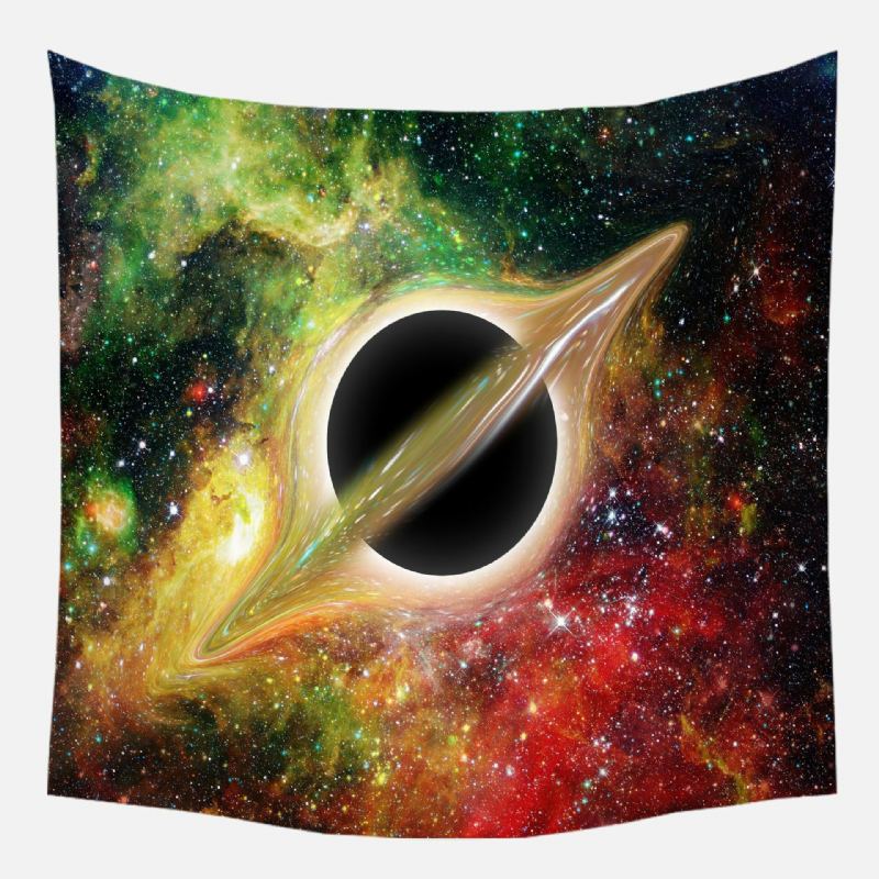 3d Vesmír Black Hole Galaxy Printing Tapiserie Domácí Obývací Pokoj Art Decor