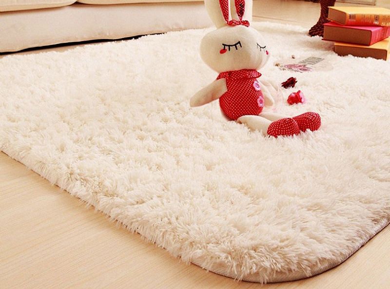 80x160cm Ložnice Obývací Pokoj Soft Shaggy Antislip Carpet Absorbent Mat