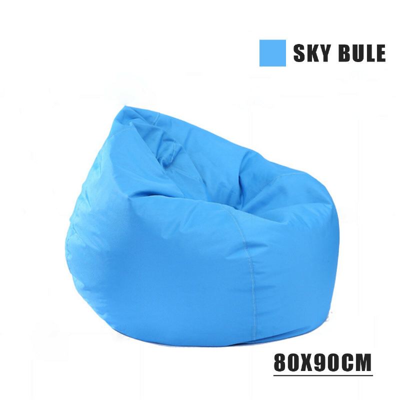 80x90cm Oxford Látkový Potah Na Židli Bean Bag Na Židličku Pro Dospělé V Domácím Obývacím Pokoji Žlutý Bag