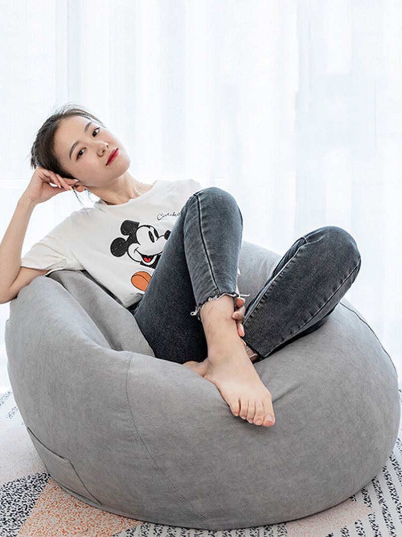 90x110 cm Big Bean Bag Potahy Na Židle S Kapsou Potah Na Židli Bag Pro Dospělé Domácí Indoor