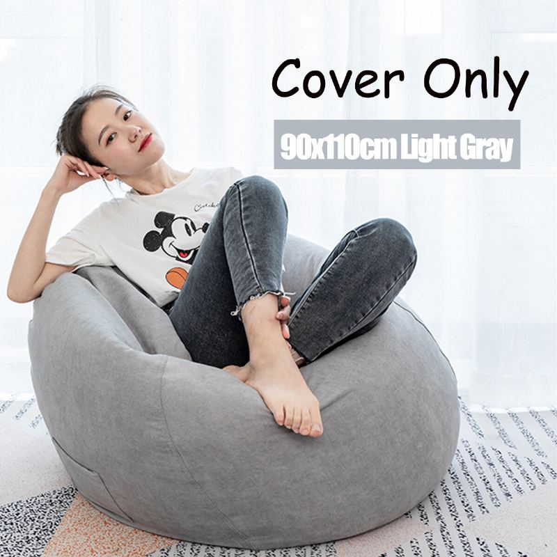 90x110 cm Big Bean Bag Potahy Na Židle S Kapsou Potah Na Židli Bag Pro Dospělé Domácí Indoor