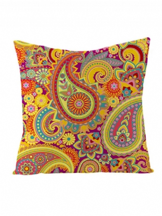 Bohemian Mandala Folk Geometrický Styl Povlečení Povlak Na Polštář Domácí Pohovka Art Decor Na