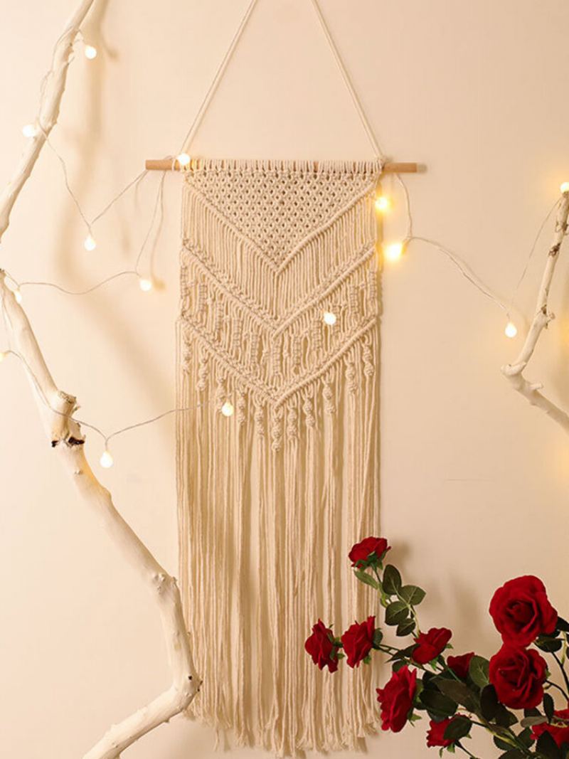 Coutlet Macrame Gobelín Nástěnná Závěsná Deka Ručně Tkaný Nástěnný Bavlněná Domácí Dekorace