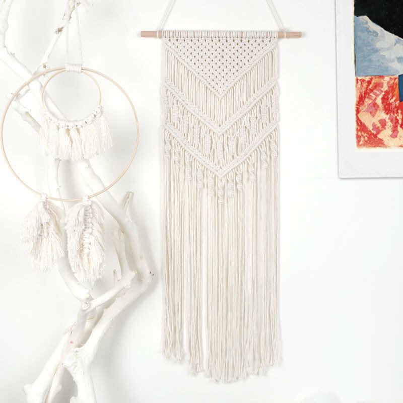 Coutlet Macrame Gobelín Nástěnná Závěsná Deka Ručně Tkaný Nástěnný Bavlněná Domácí Dekorace