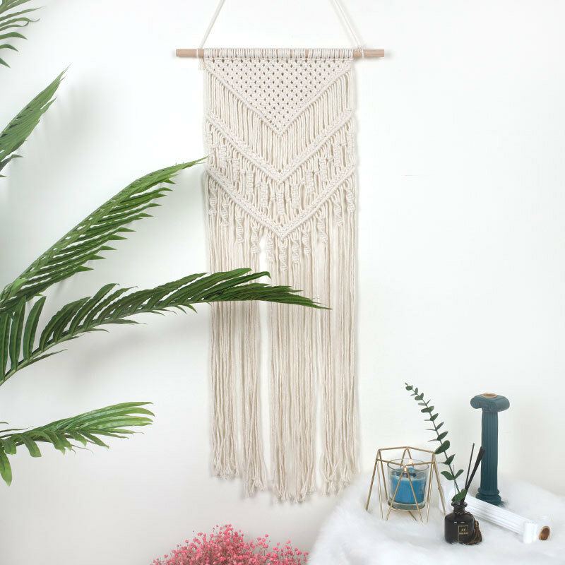 Coutlet Macrame Gobelín Nástěnná Závěsná Deka Ručně Tkaný Nástěnný Bavlněná Domácí Dekorace