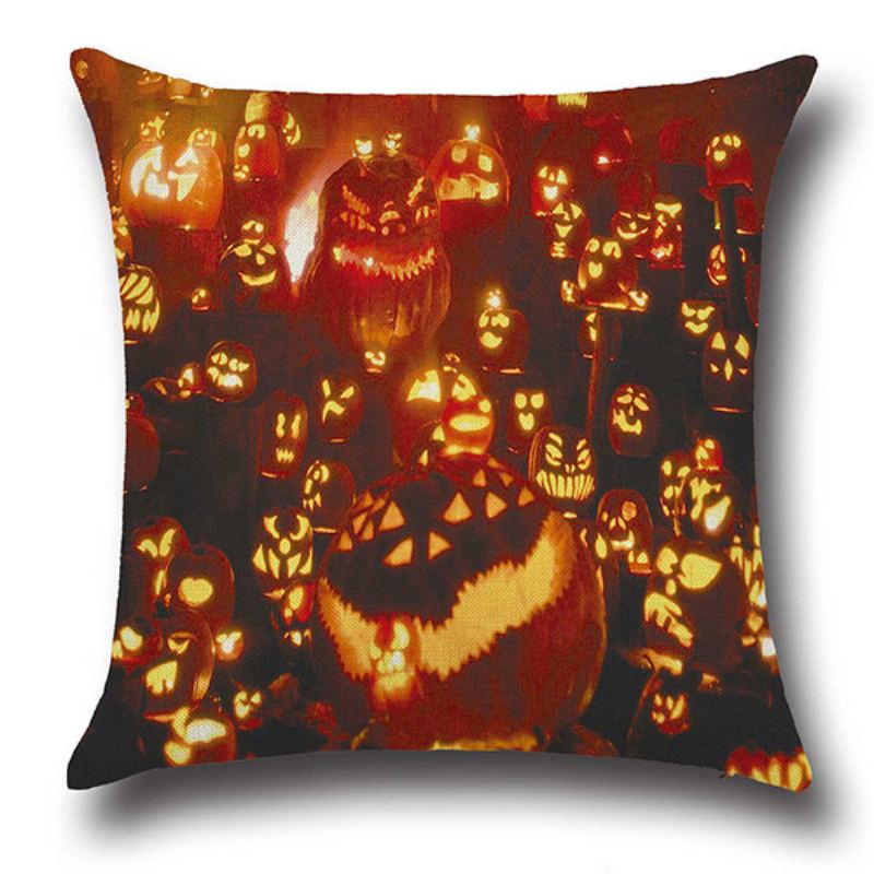 Halloweenská Párty Rozkládací Pohovka Povlak Na Polštář Do Auta Home Decor Dýně Na