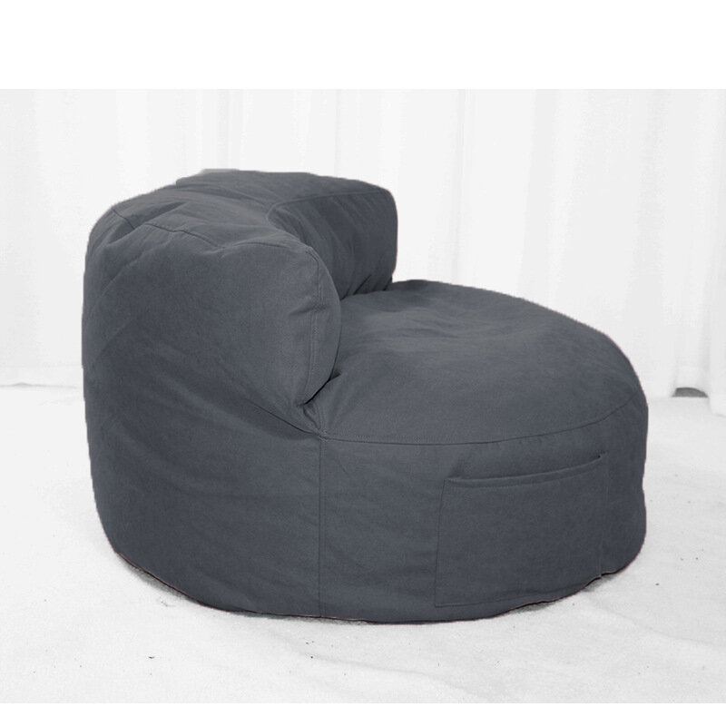 Lazy Sofa Bean Bag Potah Bez Náplně Tatami Volný Čas Jednolůžkový Kreativní Obývací Pokoj Balkon Ložnice Chair