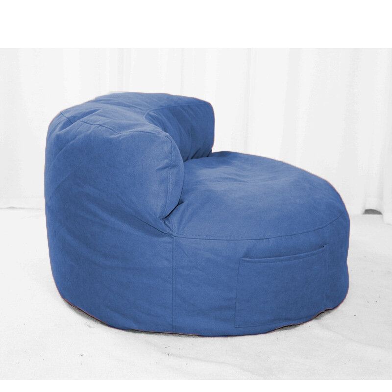 Lazy Sofa Bean Bag Potah Bez Náplně Tatami Volný Čas Jednolůžkový Kreativní Obývací Pokoj Balkon Ložnice Chair