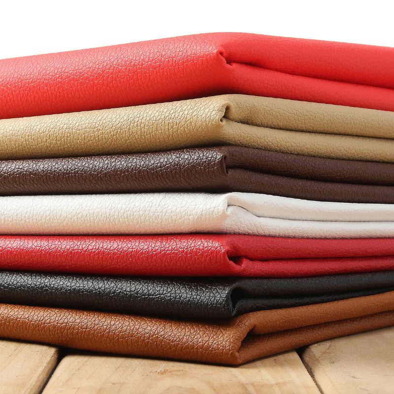 Malá Liči Pu Leather Fabric Umělá Kůže Čalounění Interiéru Auta 0.5x1.5m