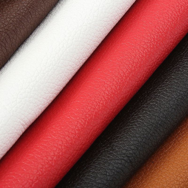 Malá Liči Pu Leather Fabric Umělá Kůže Čalounění Interiéru Auta 0.5x1.5m