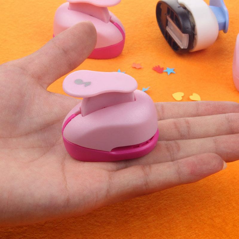 Mini Hole Punch Diy Paper Cards Craft Krásná Umělecká Embossovací Řezačka Pro Děti